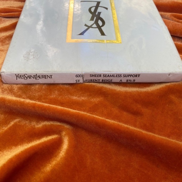 Vintage Yves Saint Laurent Brown Stockings - Picture 4 of 4